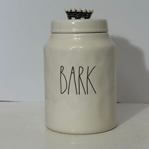 Rae Dunn “Bark” Ceramic Canister